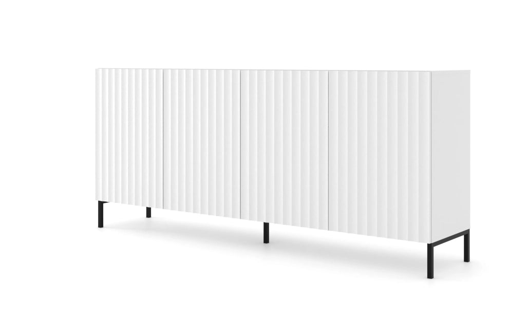 MOBILE WAVE 200 4D BIANCO OPACO GAMBE NERE