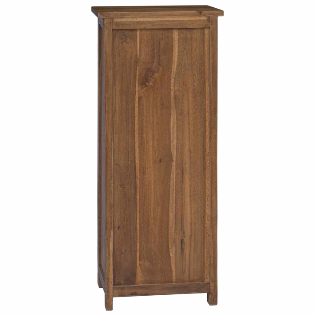 Cassettiera Naturale 45 x 35 x 110 cm Legno di teak solido 42017962