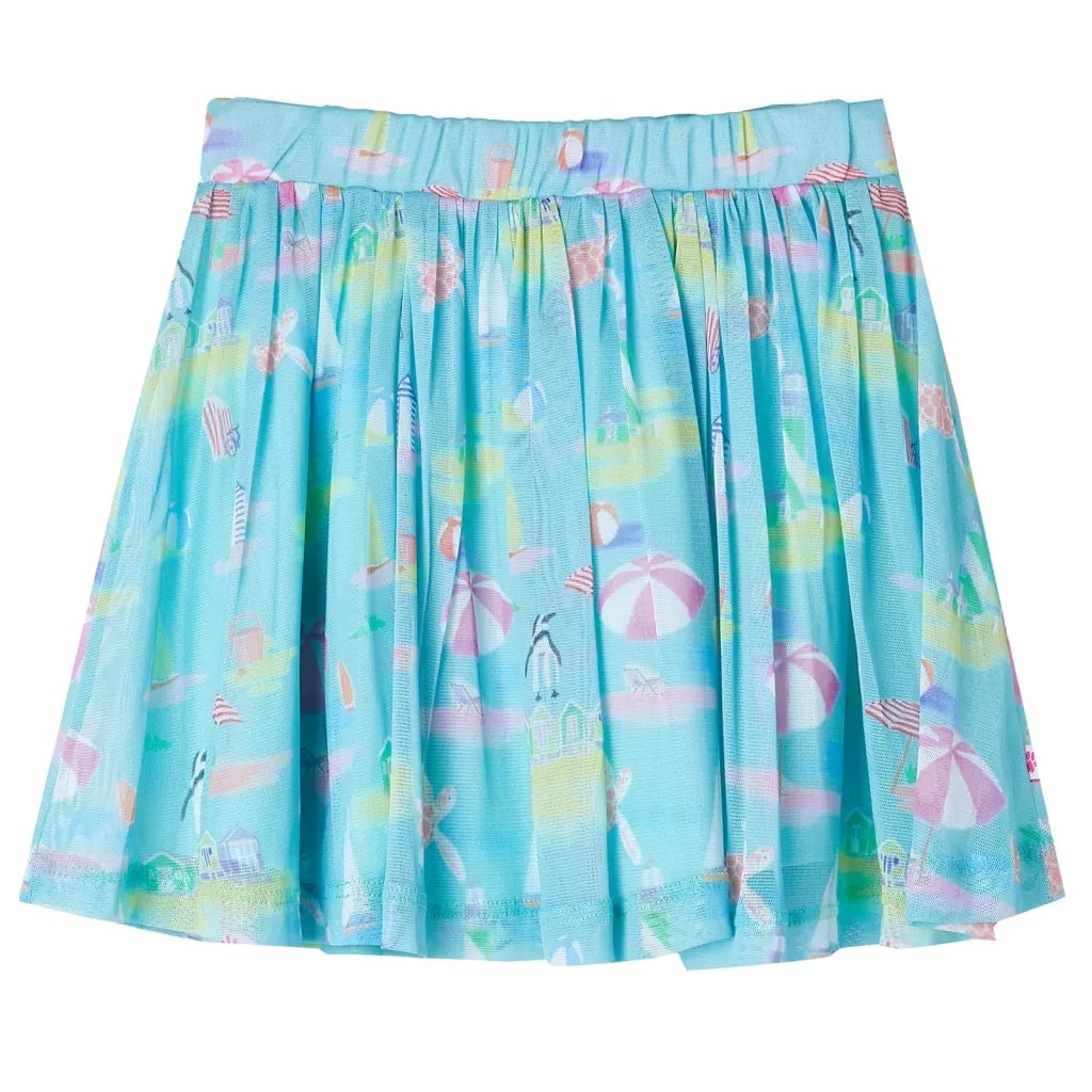 Gonna Plissettata da Bambina Acqua Chiaro 116cod mxl 133745