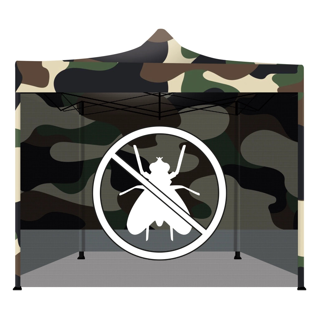 Taman Tenda / Gazebo Per Giardino 3X3 Impermeabile Tendone Pieghevole Per Fiere E Mercati Colore Camouflage