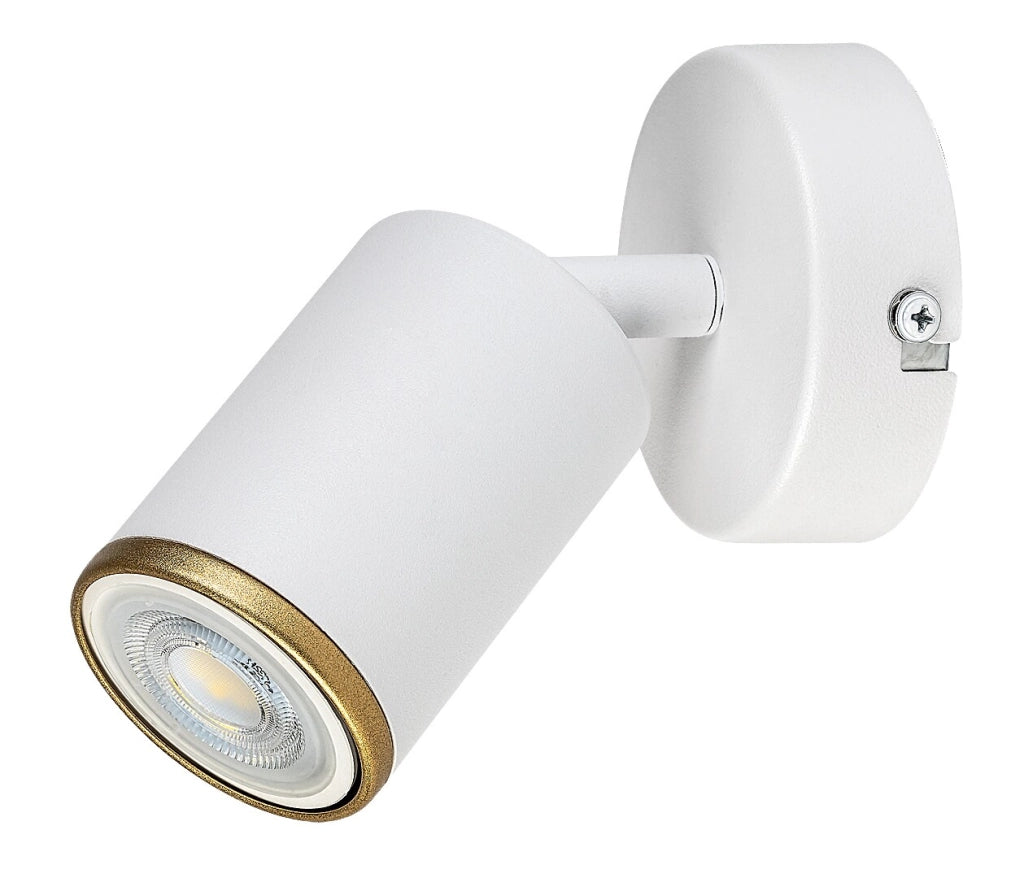 Applique Nolie 1xGU10 bianco/oro Rabalux