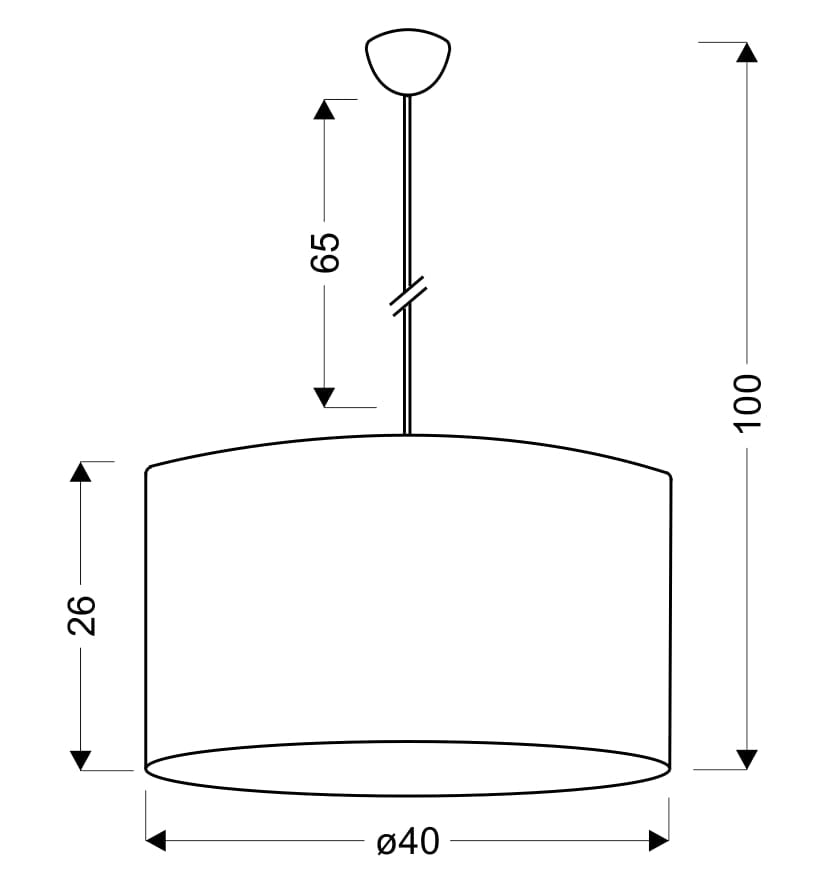 Lampadario Candellux Simona 33-87174 cromo/nero 3xE14