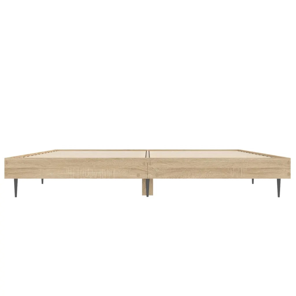 Giroletto senza Materasso Rovere Sonoma 140x190cm in Truciolato 832280