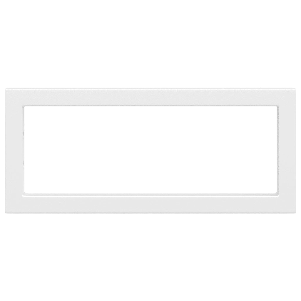 Reggimensole per Lavabo 2 pz Bianche Rettangolari in Acciaio CFW4858090