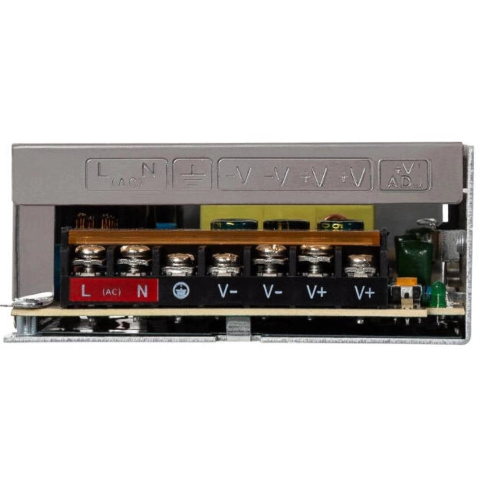 Alimentatori in metallo 12v per strisce led vari wattaggi *** potenza 120w, confezione 1