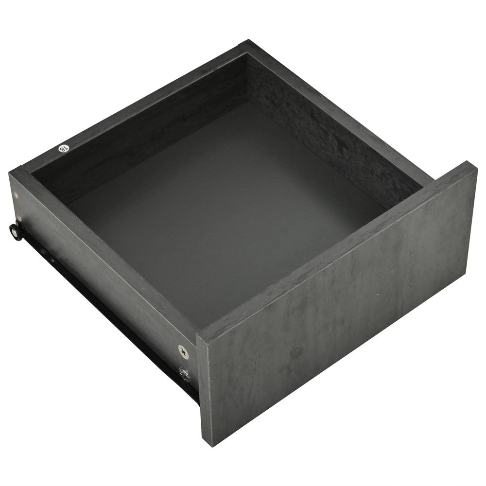 Mobile TV con Cassetti ¨C Xylo ¨C Grigio Marmo, Push-to-Open, 160 cm