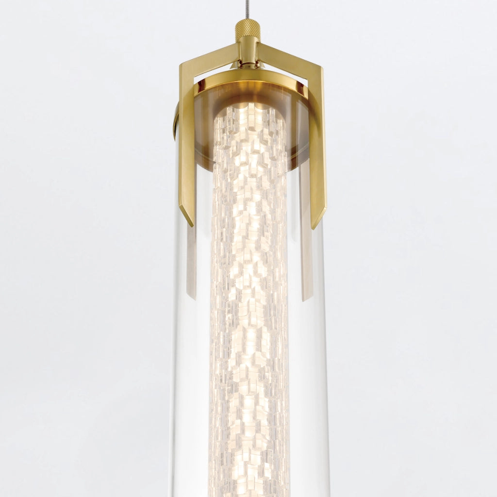 Lampada a sospensione Espada Quintiesse LED 18W ottone