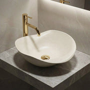 Lavabo Da Appoggio In Ceramica Rea Hm-34b Handmade Art