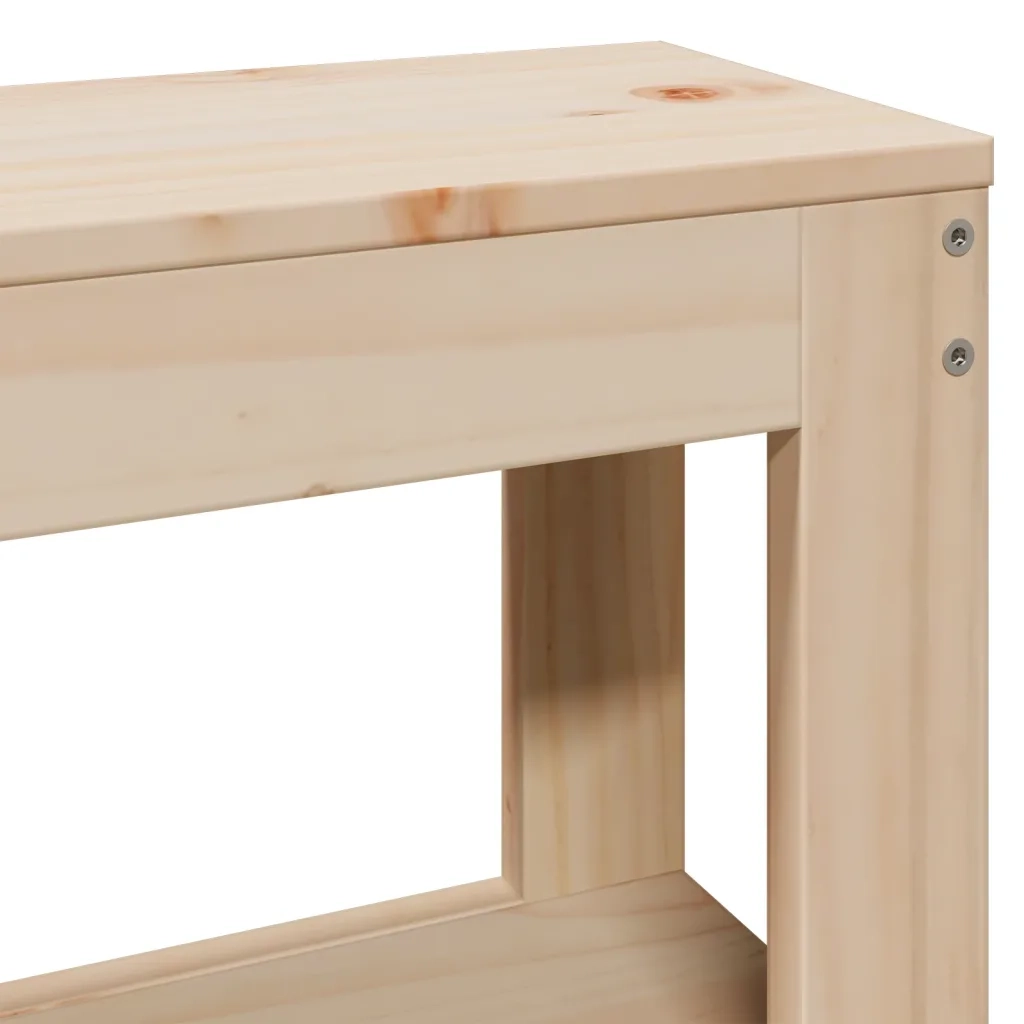 Letto senza Materasso 75x190 cm in Legno Massello Pino 3306483