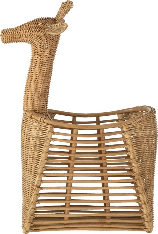 Maniglie a giri a mano in rattan naturale