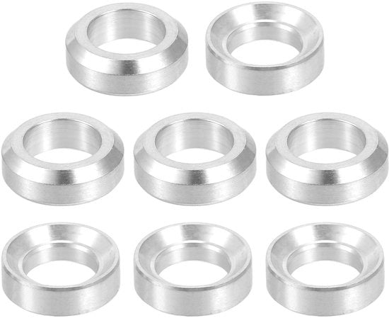 Freni per bicicletta universali - 8 pezzi - Lega di titanio - Design migliorato - Compatibile con mountain bike - Dimensioni 10x3mm - Freno a mano