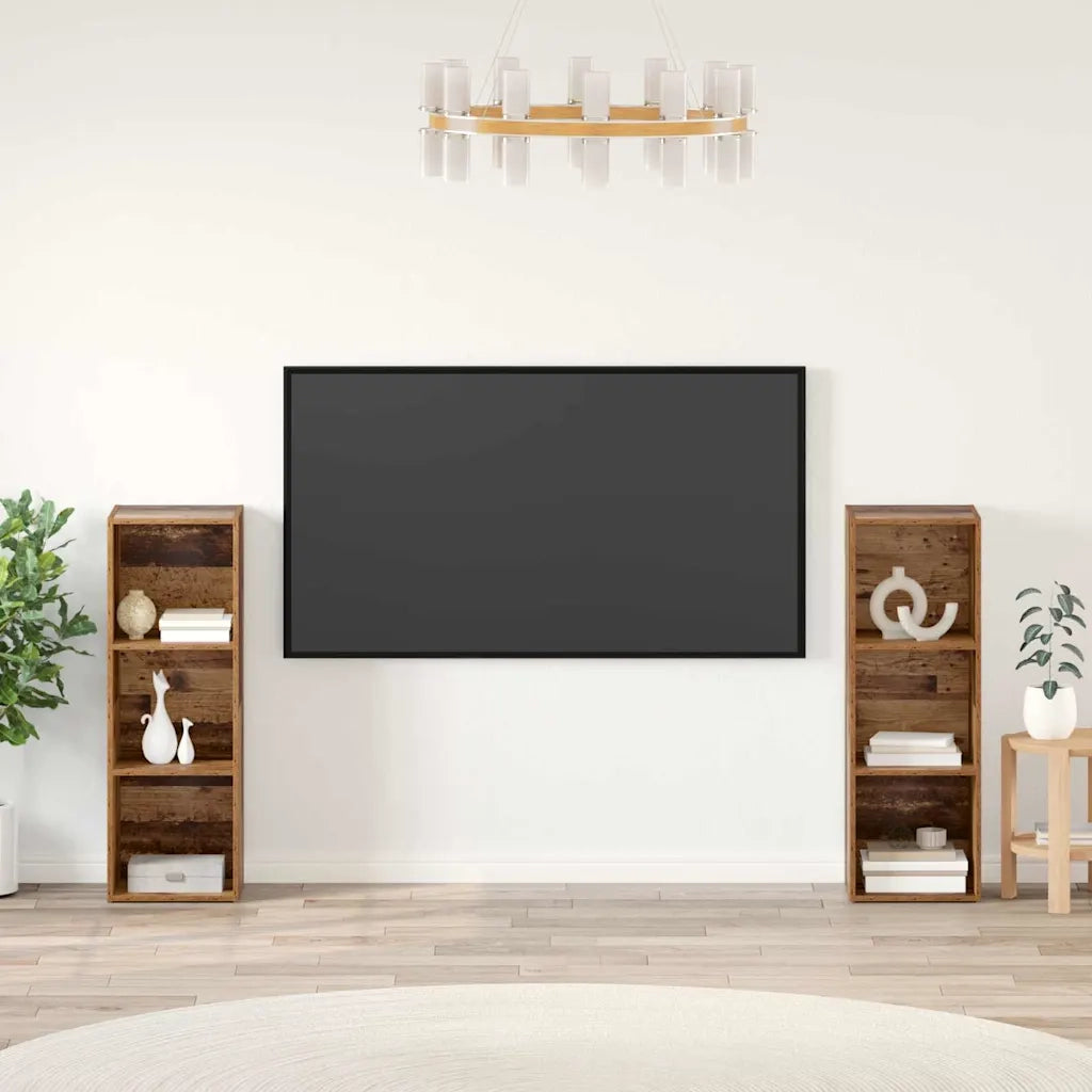 Set mobile TV 2 pcs Legno vecchio 107 x 35 x 37 cm 3393546