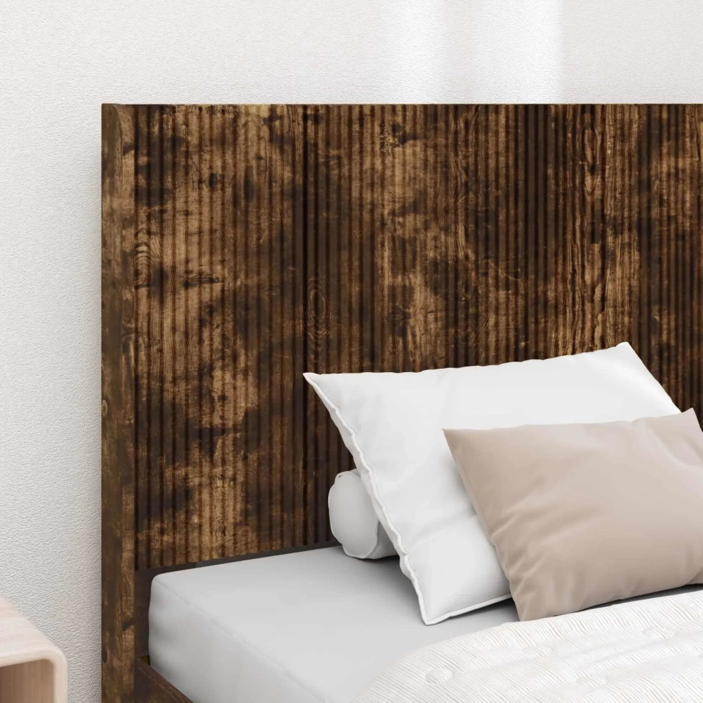 Testiera Letto Rovere Fumo Legno ingegnerizzato 889650