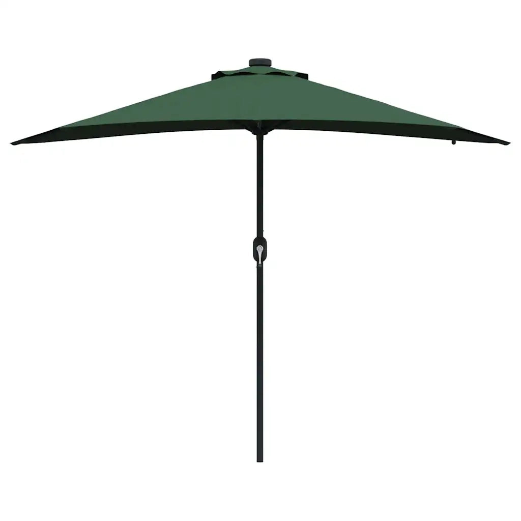 Ombrello da giardino-Ombrellone da spiaggia Verde 294 x 150 x 223 cm