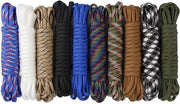 Kit di corda paracord per cintura di paracadutismo - cintura di autoaiuto per anello chiave corda per attività all'aperto