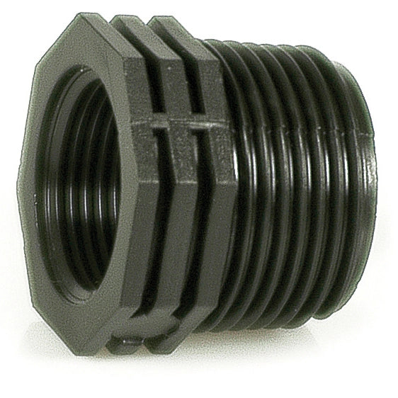 RACCORDO FILETTATO RIDUZIONE PER TUBO IN POLIETILENE    mis. 3/4x1/2 100.00 pz