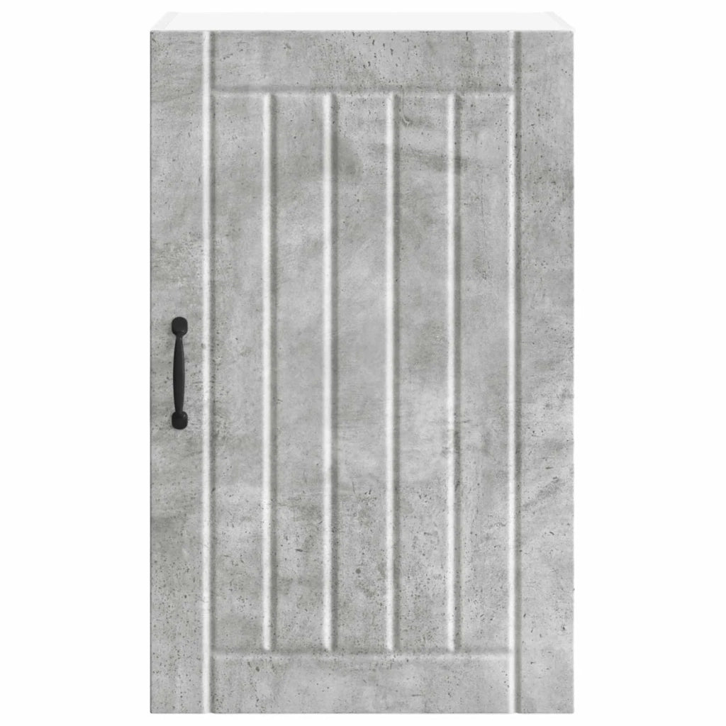 Pensile da cucina | Armadietto a muro LUCCA Grigio Cemento 50 x 31 x 80 cm