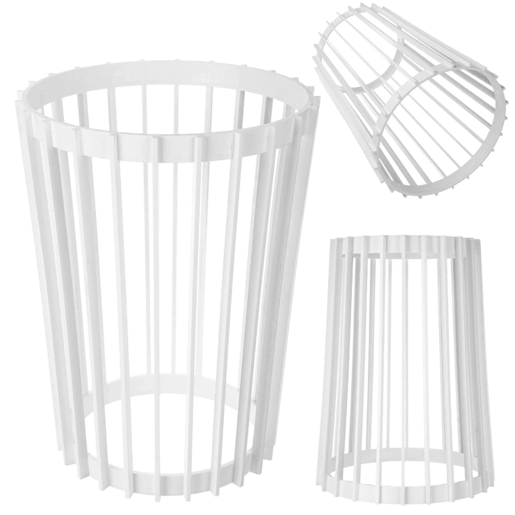 Supporto per fiori e piante KADAX, bifacciale, bianco, 53,5 cm