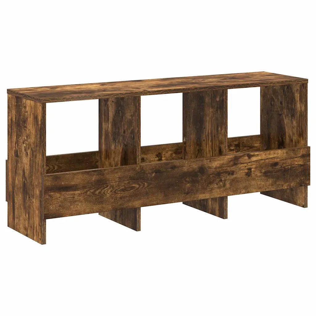 Scaffale per riviste Rovere fumé 102 x 30 x 45 cm 890964