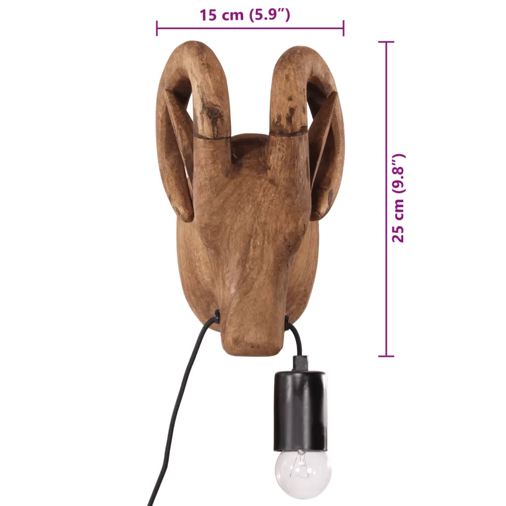 Lampada a Parete a Forma di Animale 25 W 15x24x25 cm E27 CFW7254546