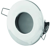 Faretto incasso bagno tondo cromo GU5.3 IP65 Maxlight