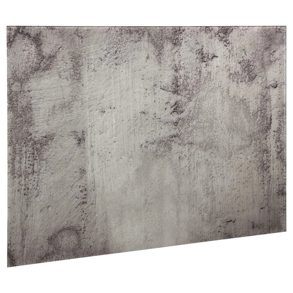 Lavagna magnetica pannello di scrittura scuola casa ufficio vetro da parete 60 x 40 cm grigio 02_0045509
