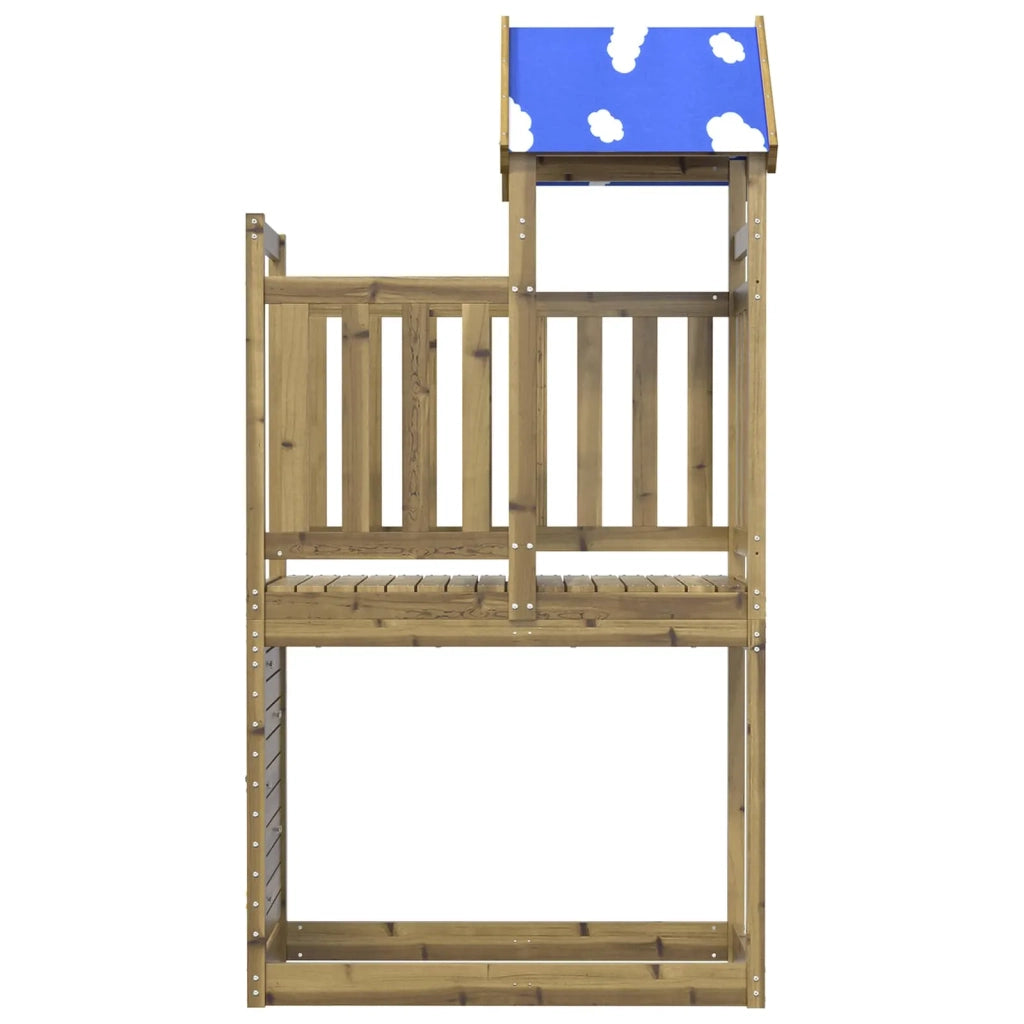 Torre da Gioco Marrone Legno Impregnato Solido 3417174