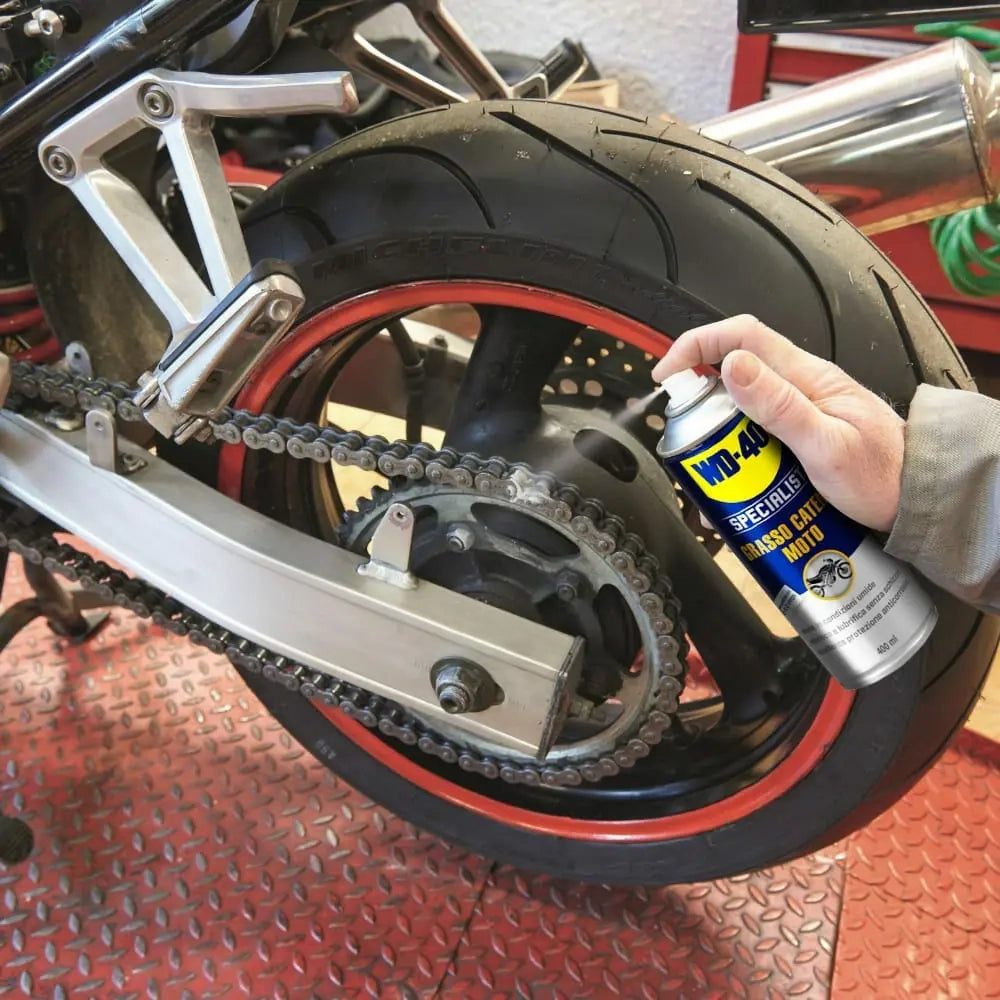 SPRAY WD-40 GRASSO CATENA MOTO IN CONDIZIONI UMIDE  ml. 400