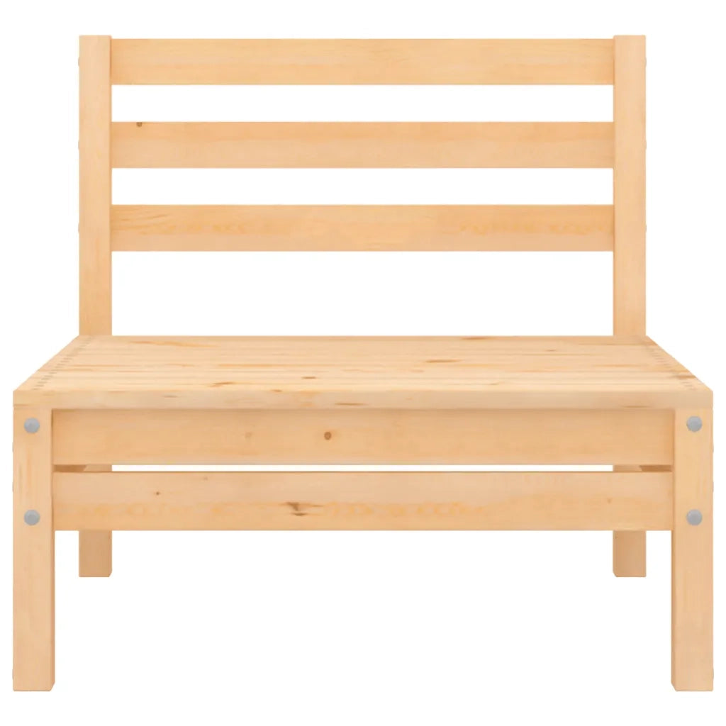Set Divani da Giardino 3 pz in Legno Massello di Pino cod mxl 36508