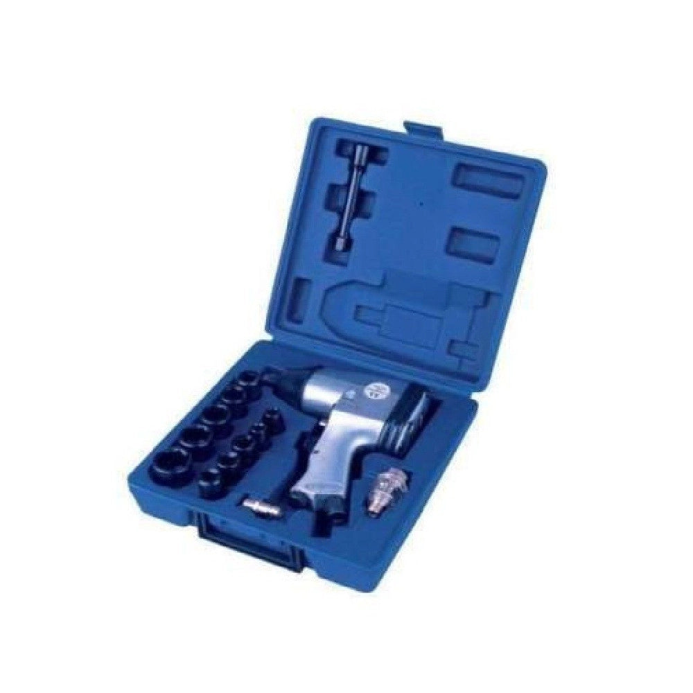 Trade Shop - Pistola Avvitatore Pneumatico Pressione Aria Con Valigia E Bussole Crv -