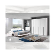 Comò 3 cassetti Manitoba colore bianco