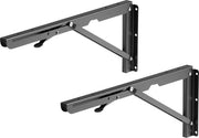 Supporto per pannelli metallici - carico pesante - MZ001 supporto per pannelli - supporto per parete - console a scomparsa - angolo per parete - sostegno console per pannelli