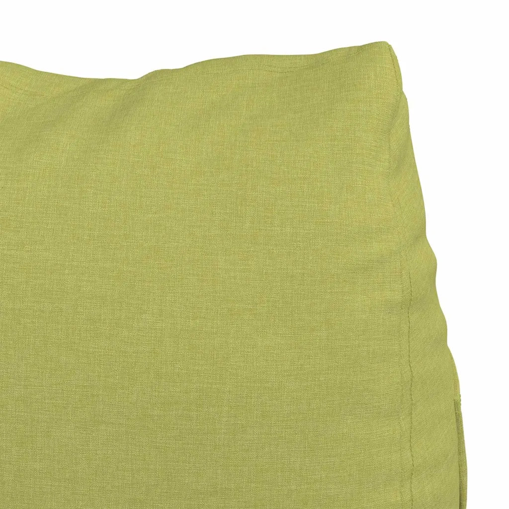 Cuscino per Schiena | Cuscino dorsale Verde chiaro 60 x 20 x 50 cm Tessuto