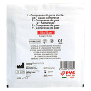 BUSTA GARZA COMPRESSA STERILE misura cm. 10 x 10 - 8 strati - cf. da 10 pz.  - BricoGo