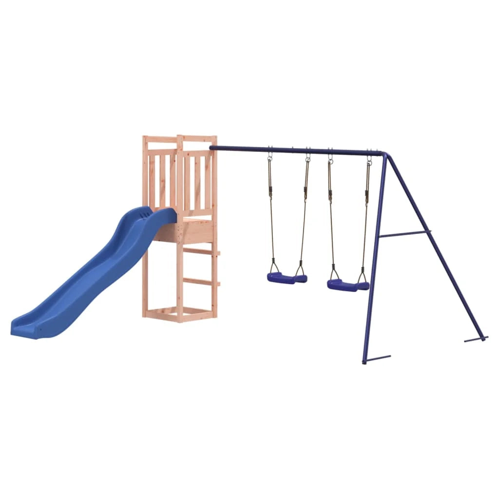 Area giochi da esterno 308 x 321 x 169 cm legno massello di abete Douglas 02_0004892