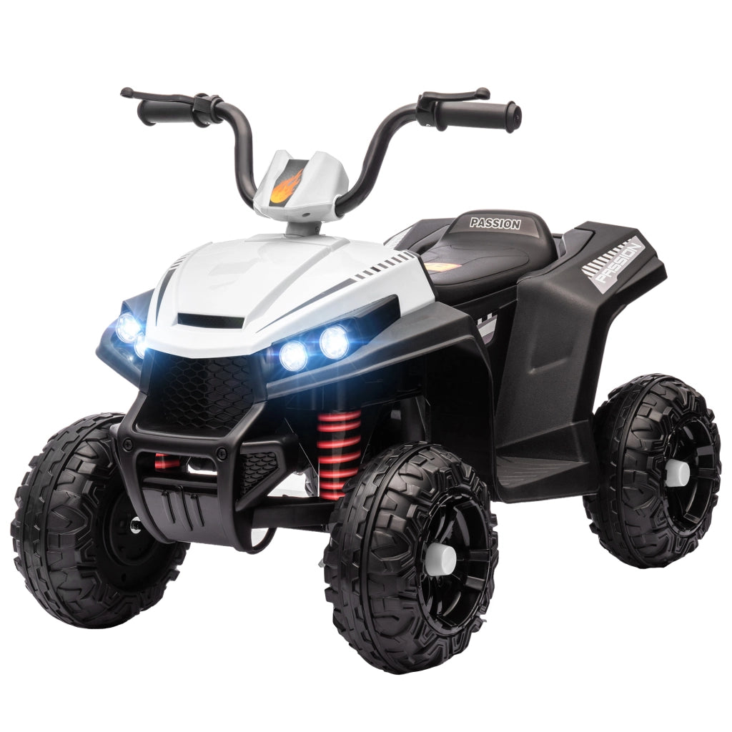 Giocattolo Quad per Bambini con Luci e Musica ¨C zephmum ¨C Bianco 50 Min