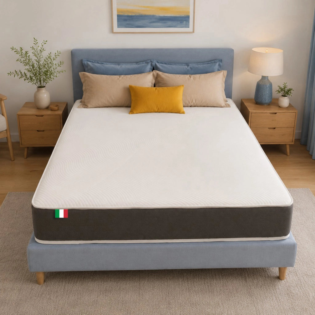 COMFY LINE Materasso singolo 110X190 Cm Memory Alto 20 ESSENTIAL