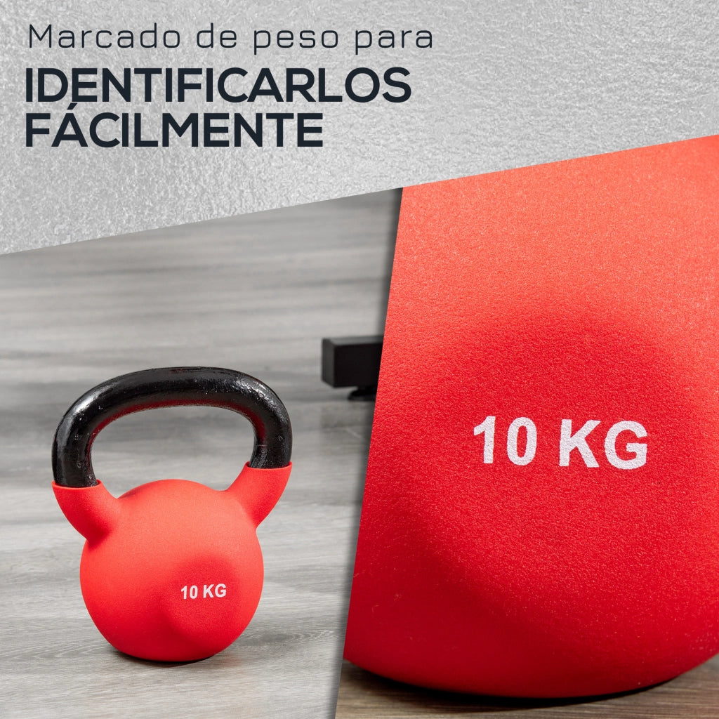 Palla Pesa 10 kg ¨C zephmum ¨C Rosso 19x12x22 cm