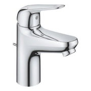 Miscelatore Lavabo Grohe New Euroeco Monocomando in Ottone Cromato con Scarico Automatico