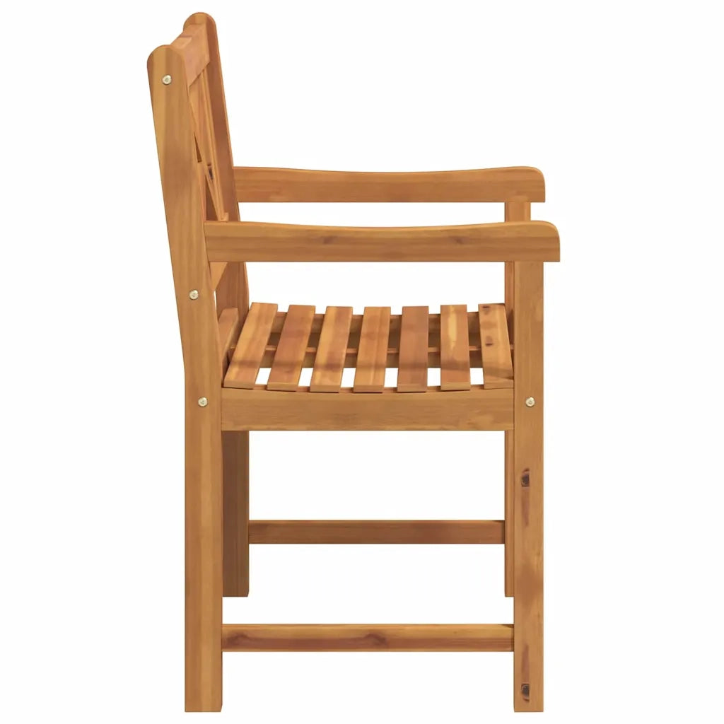 Panchina da esterno 4 pcs Naturale 56 x 55,5 x 90 cm 3324846