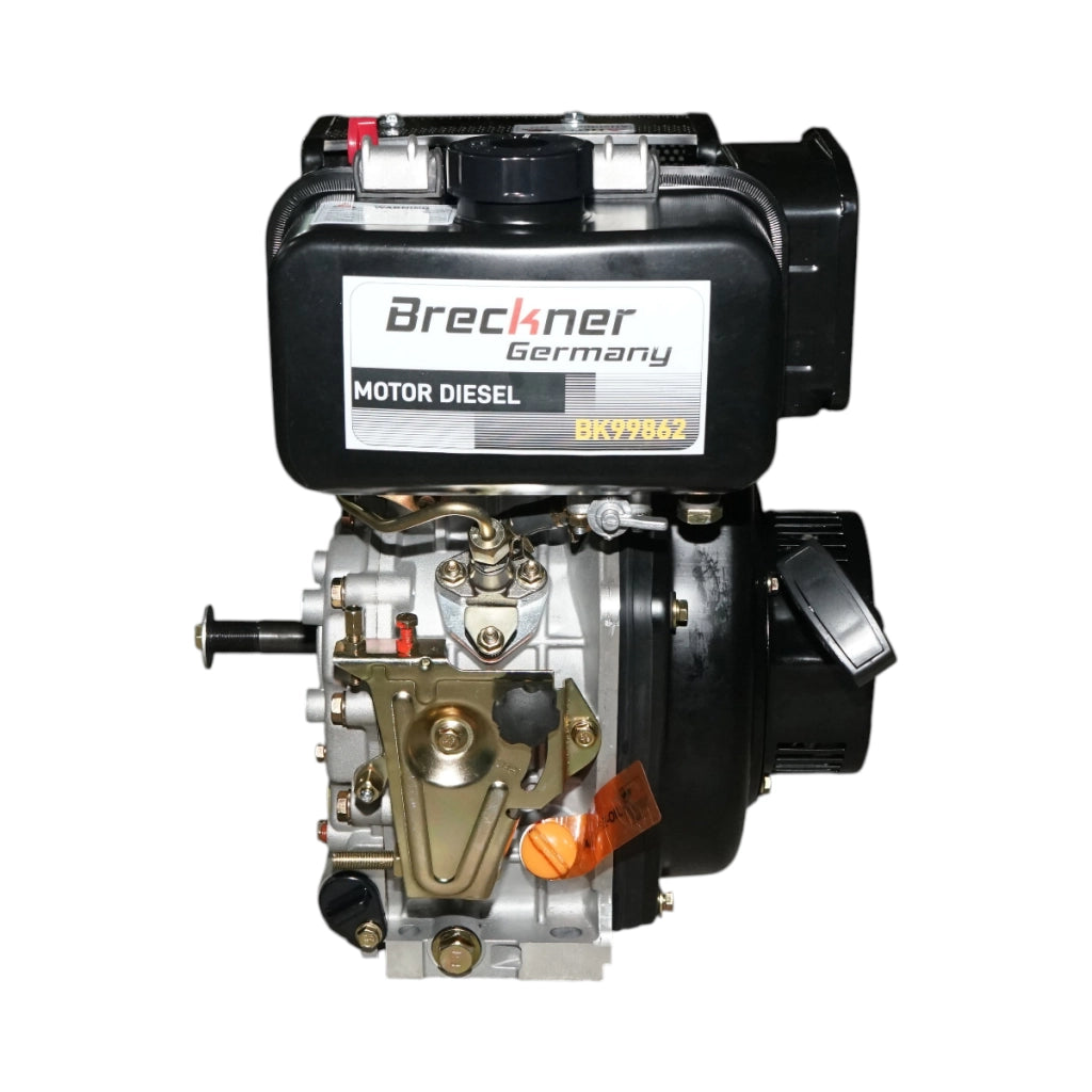 Motore diesel 5CV 173F, 247cc, 3600 giri/min, albero cilindrico filettato 19,05mm, avviamento a strappo