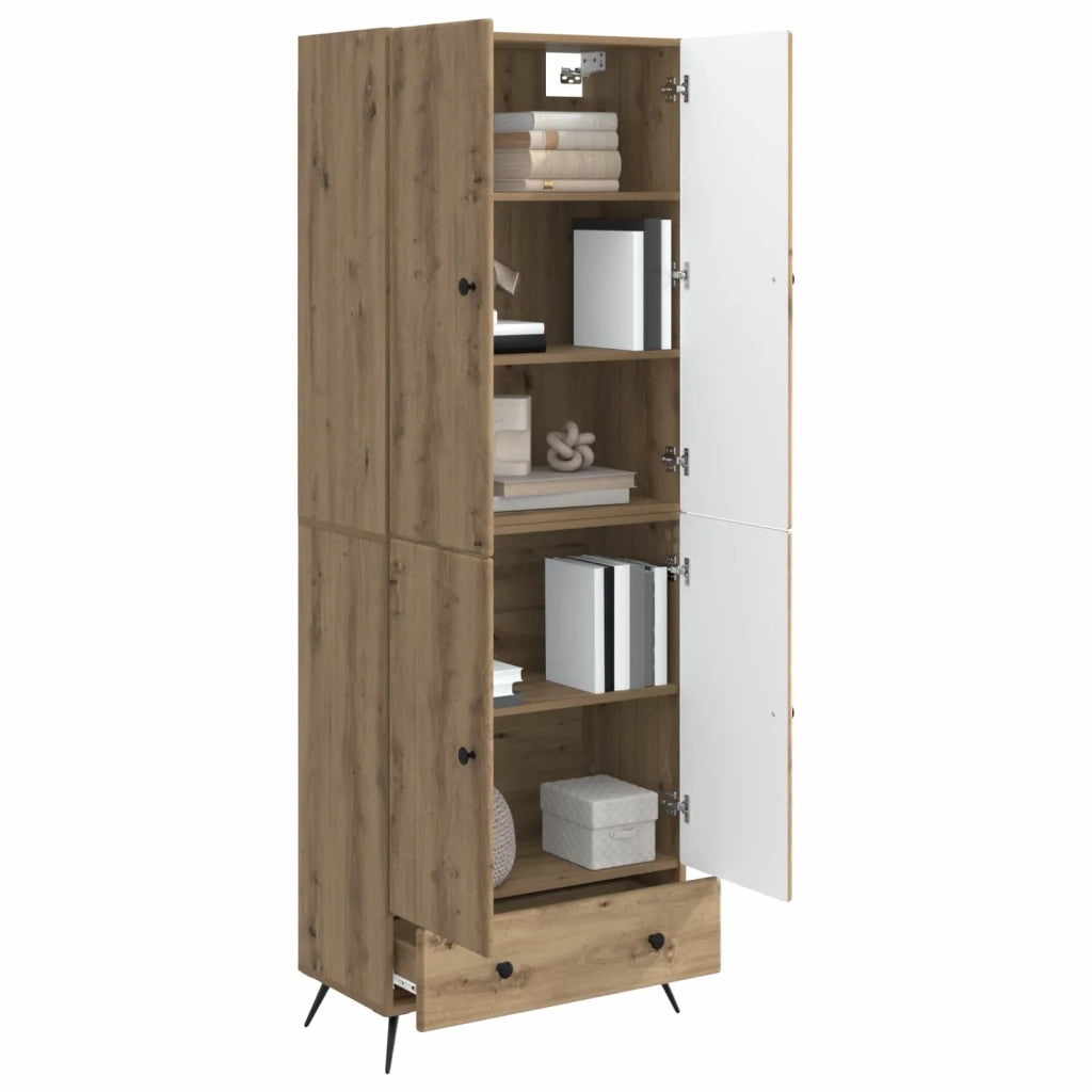 Set di armadi 2 pcs Rovere Artigianale Legno ingegnerizzato 3416861