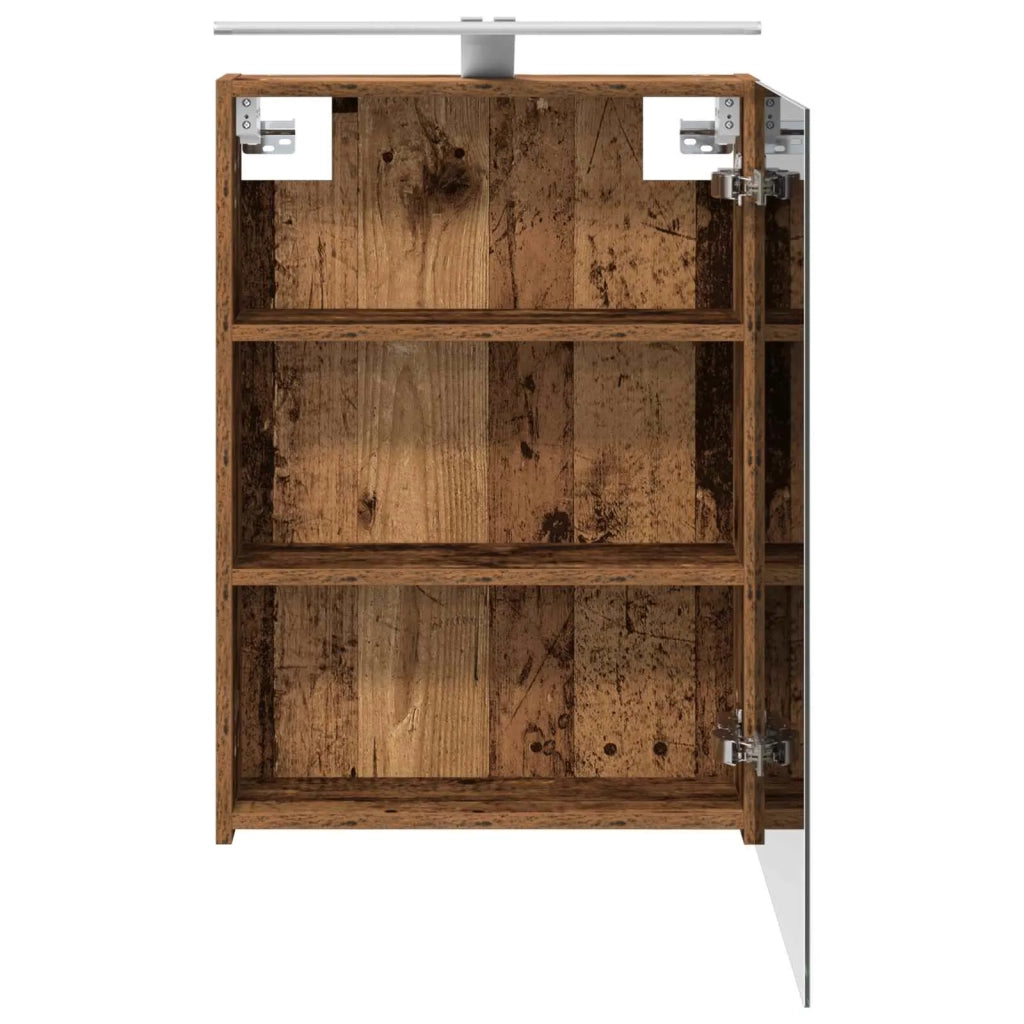 Mobiletto per specchio da bagno Legno vecchio 50 x 14,5 x 70 cm