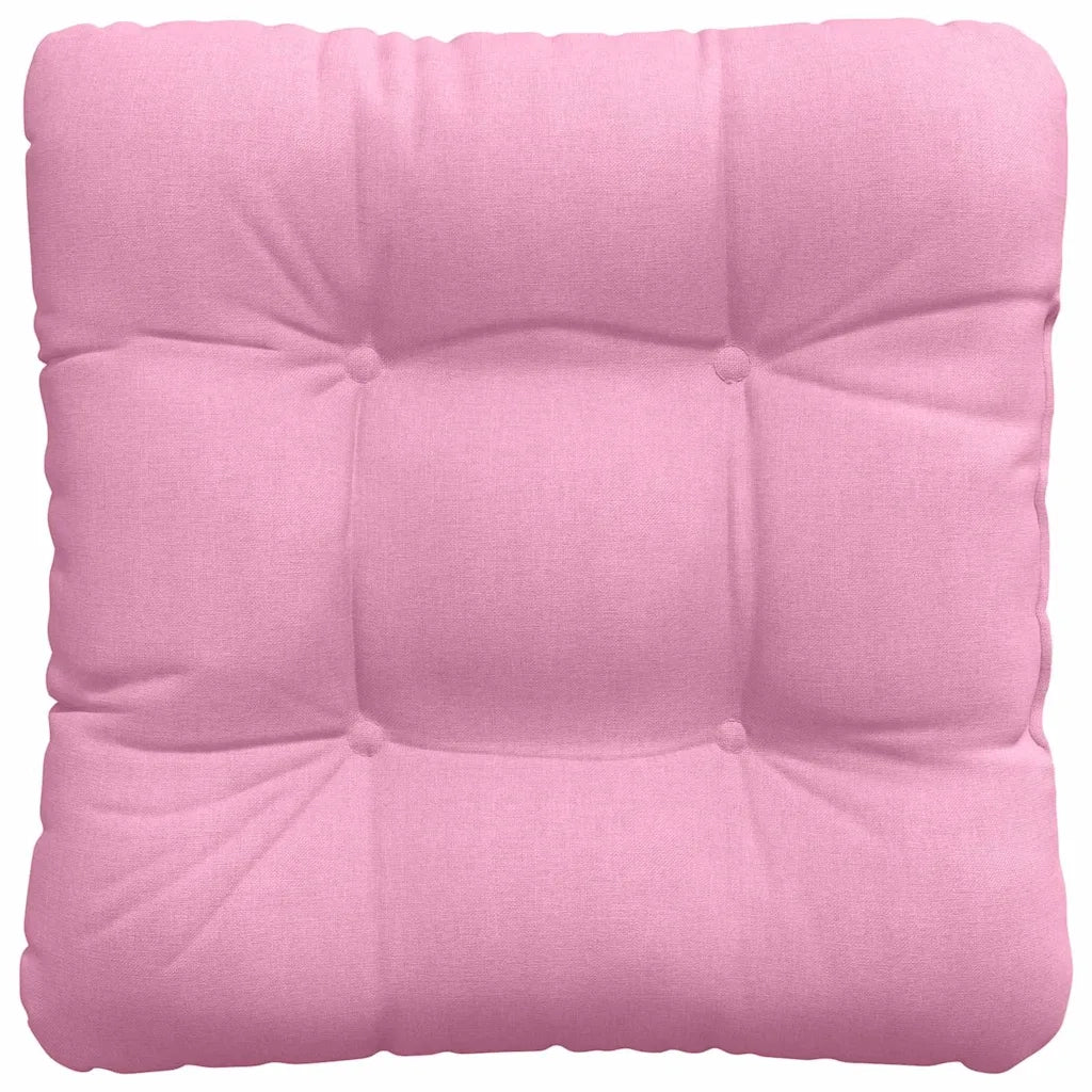 Cuscini per Seduta 4 pcs Rosa 40 x 40 x 12 cm Tessuto 42015075
