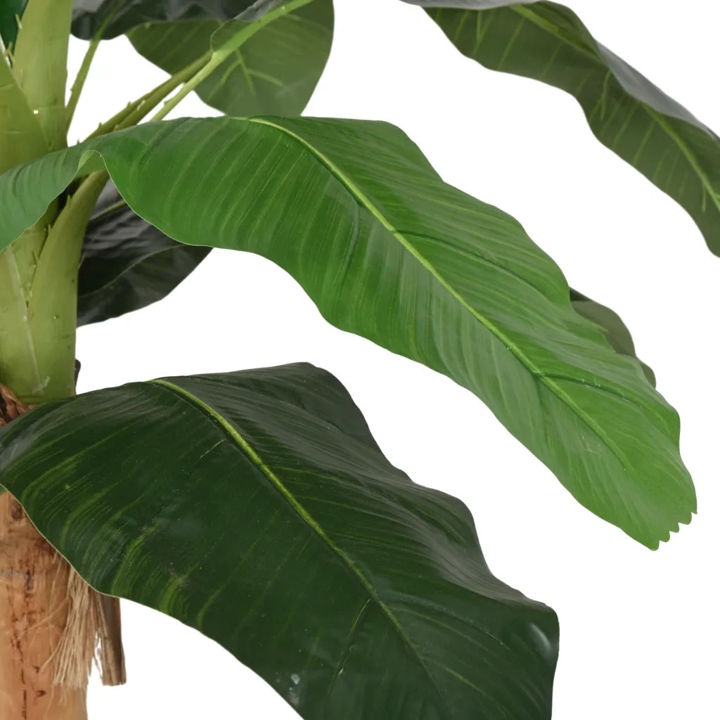 Albero di Banano Artificiale 19 Foglie 180 cm Verde CFW8204897