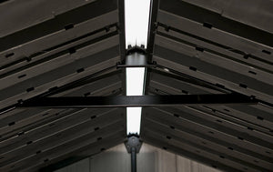 Casetta da Giardino Porta Attrezzi 230x350x242 cmin Duotech Keter Oakland 7511 Grigia