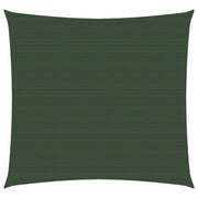 Vela ombreggiante 160 g/m² verde scuro 2 x 2 m HDPE 02_0009410