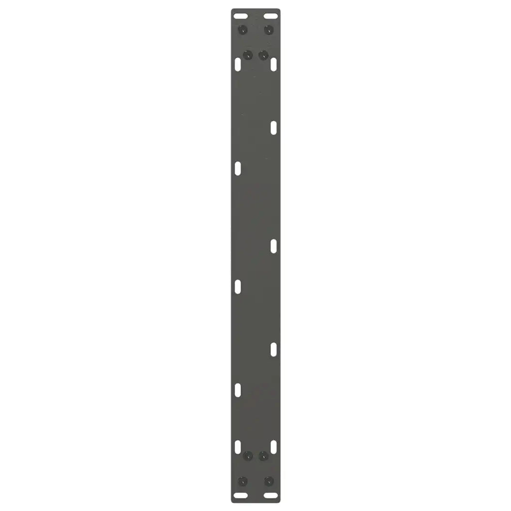 vidaXL Gambe per Tavolino da Caffè a Forma di U 2 pz Antracite 70x(30-31) cm Acciaio