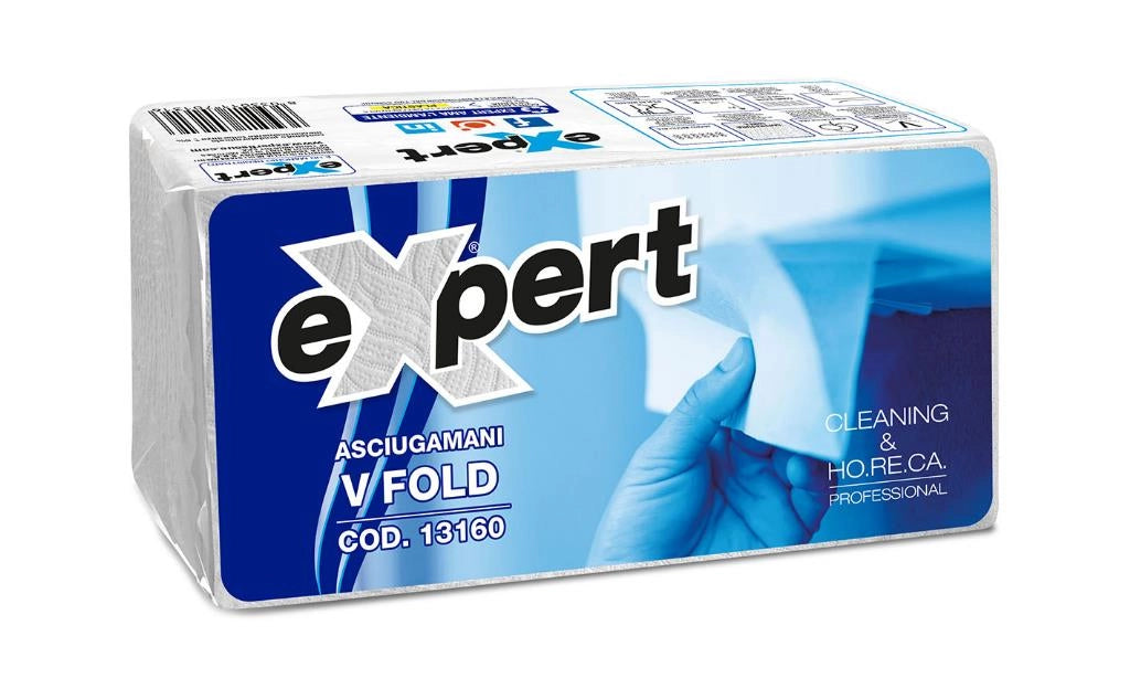 EXPERT CARTA ASCIUGAMANI V FOLD 21x21cm 2 VELI 12480