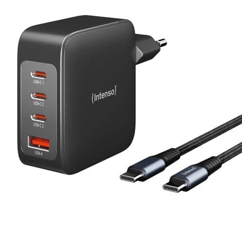 Intenso Power adatt. W140 SET 2x USB-C 1x USB-A incl. cavo